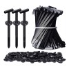 150hebilla Universal Para Bridas De Nylon Zip Ties Holder