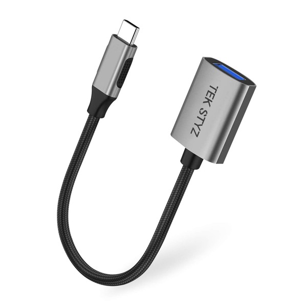 Tek Styz USB-C 3.0 OTG Adapter Compatible with Raspberry Pi