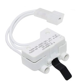 WP3406107 3406107 Dryer Door Switch by Beaquicy - Replacement for Whirlpool, Ken-More, Roper, Amana, Crosley Dryer - Replaces 3406109 3405101 3405100 3406100 3406101