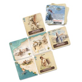 Cartaventura: Lhasa | A Kosmos Game | Cooperative Storytelling Card Game | Replayable with Multiple Endings, Historical Theme | for 1 to 6 Players | Ages 12+