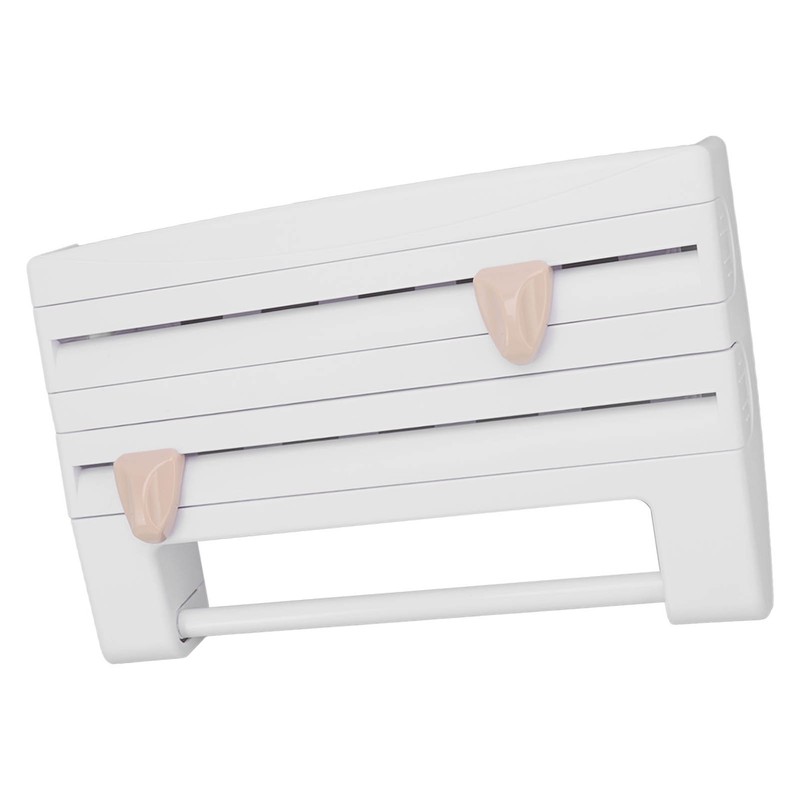 Cling Film Holder Wall Mount Multifunctional Cling Film Cutter with