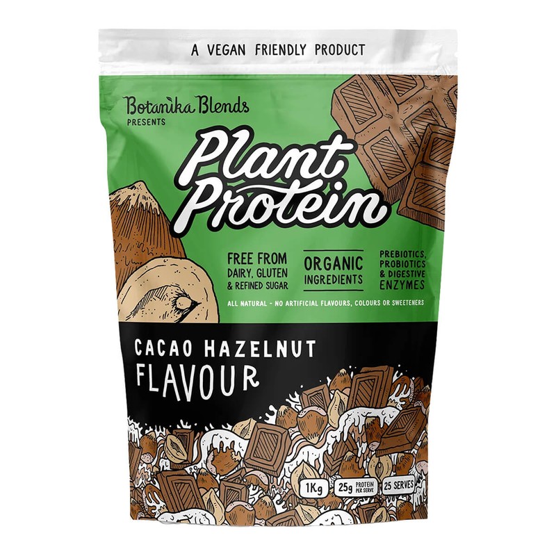 Botanika Blends Plant Protein - Cacao Hazelnut, 500g