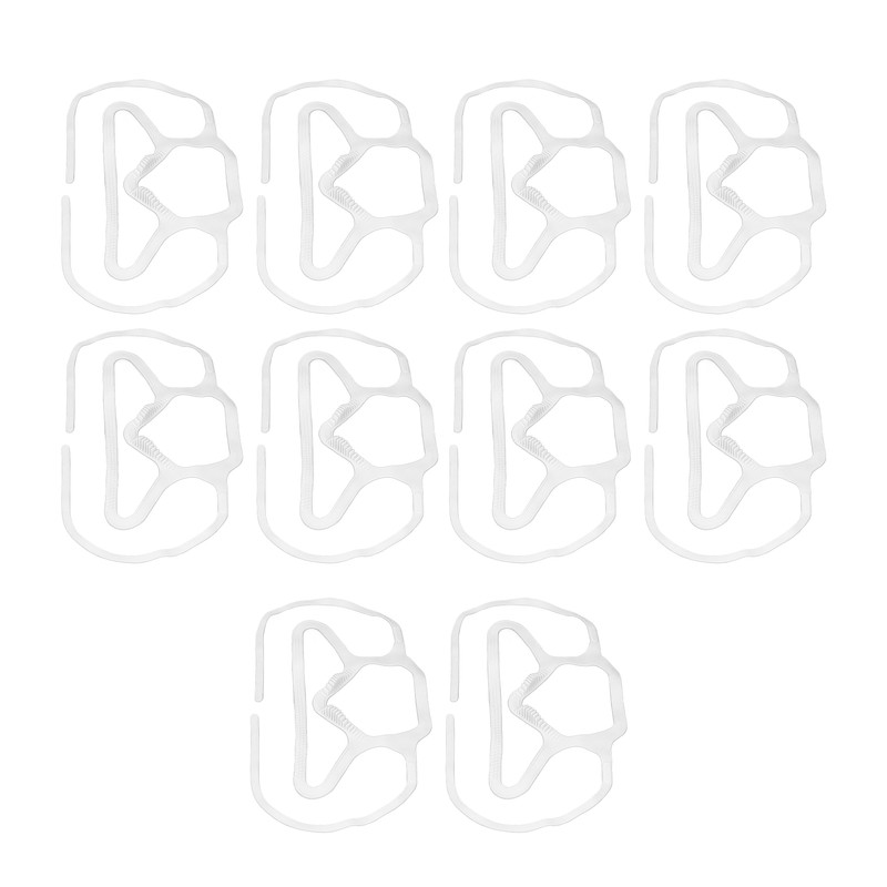 10Pcs Mask Brace Antifog Food Grade Silicone Freely Foldable Reusable