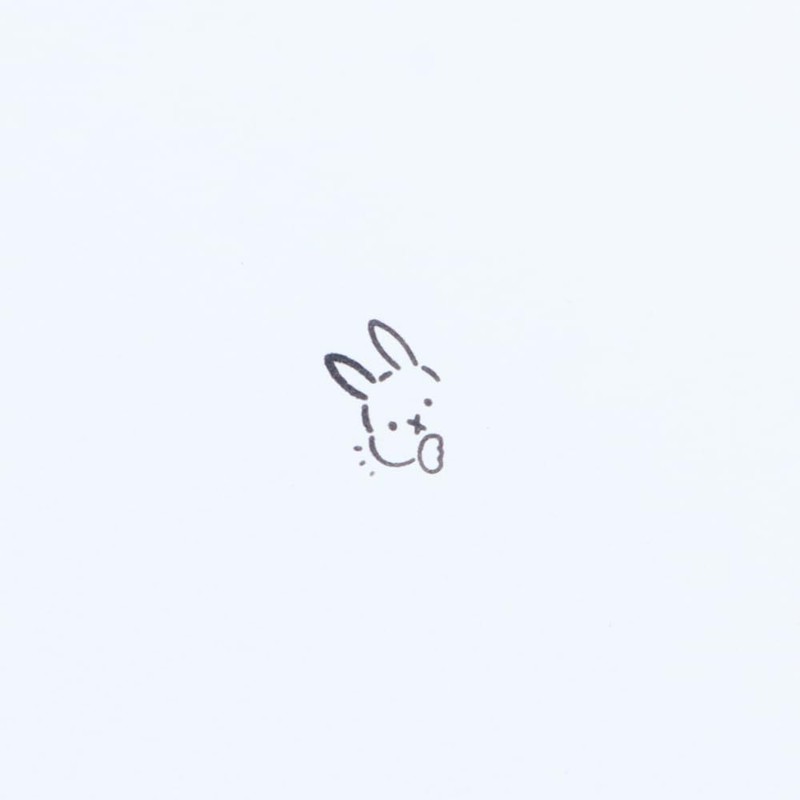 Sun-Star Stationery Oil-Based Stamp, Rabbit S3222918