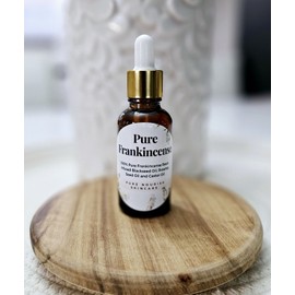 Pure Nourish FRANKINCENSE RESIN FACE OIL,  Organic Anti Aging Skincare