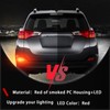 PGTOPONE Upgrade LED Rear Bumper Reflectors Light Fog Brake Tail