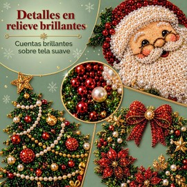 EIVA Kit de Manualidades Diy de Adornos Navideños