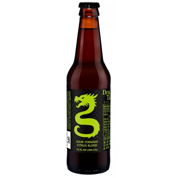 Orca Beverage Dragon Tail Energy, Sour Tornado Citrus Blend -
