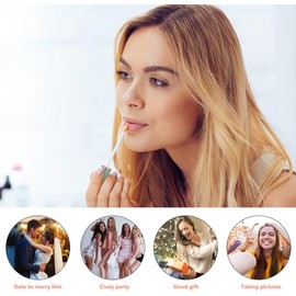 MAGICLULU Brillo Labial Rellenable para Hacer Tu Propio Brillo Labial Kit de 5 Tubos de Plástico 5ml Portátil Diseño Moderno y Ligero Adecuado para Uso Cosmético DIY
