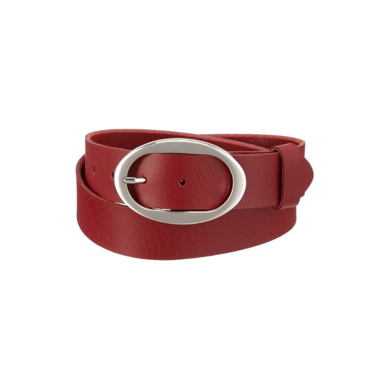 MGM Women's Belt - Red - Rot (Dunkelrot) - L