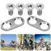 Mountain Bike Pedal Cleats Mounting Screws and Washers Titanium Alloy