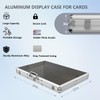 Hupsjer Card Display Case Large Aluminum 34" L x 22"
