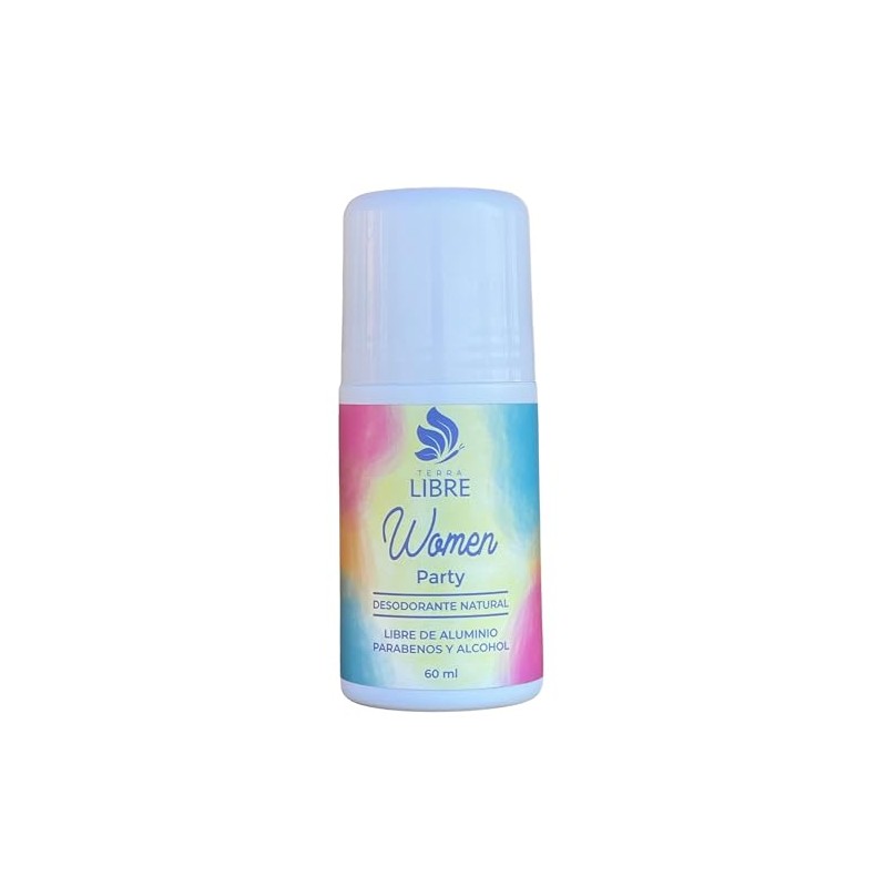 Desodorante Roll On Natural Mujer, Party, 60 ml, 1 Pieza