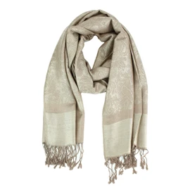 PASKMLNA Paisley Jacquard Pashmina Chal Wrap Bufanda Estola, Beige-.taupe018129, L
