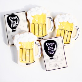 ½ Dz. “Cheers and Beers” Cookies! Celebrate Birthdays with Most Delicious Gag Gift Around!