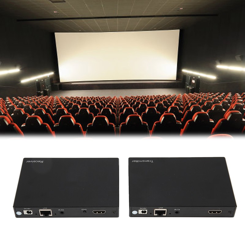4K HD Multimedia Interface Extender Over IP Over Single Cat5e/6/6a/7