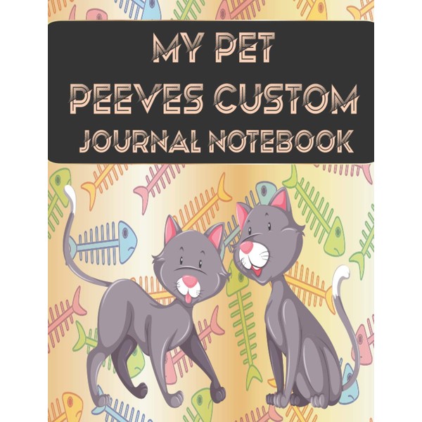 My Pet Peeves Custom Journal Notebook: i'm not single I