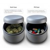 JCase Sturdy Stash Metal Tin, Airtight, Waterproof, Diameter 55 x
