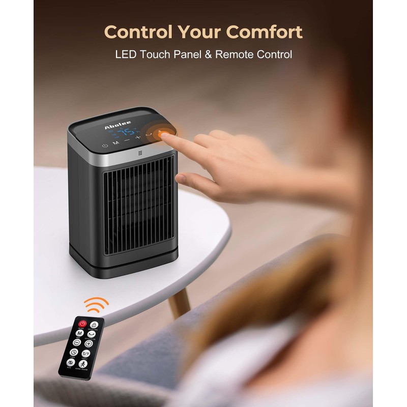 Space Heaters with Motion Sensor,Portable Heaters for Indoor Use,Electric Small
