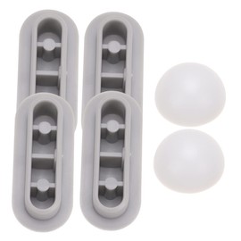 LIFKOME Bathroom Wc Toilet Bowl Seat Toilet Seat Lifter Antislip Gasket Cushioning Pad Spacer Grey Color