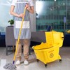 Asking Commercial Plastic Mop Bucket with Side Press Wringer on