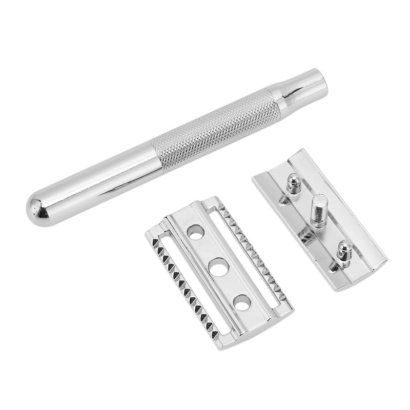 Long Handle Safety Razor Zinc Alloy Safety Razor Reusable Manual