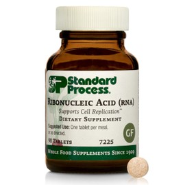 Standard Process Ribonucleic Acid RNA - Cell Development Support - Aids Protein Synthesis - Vegan, Gluten-Free, Non-Soy, & Non-Grain - 90 Tablets (90 Servings)