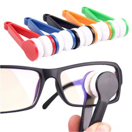 GSHLLO 6 Pcs Mini Sun Glasses Eyeglass Microfiber Cleaner Spectacles Cleaner Cleaning Tool Clip