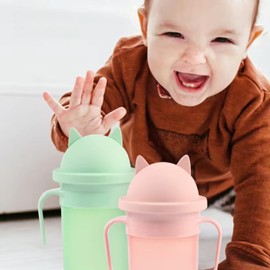 PAPU BABY Vaso Entrenador 360° Para Bebés. Antiderrames. Taza De Entrenamiento. Alimentación Complementaria., B009-30/31