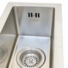 ENKI, SA009, Kitchen Sink Strainer Basket Waste Overflow Pipe Single