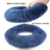 S-SNAIL-OO Ear Piercing Pillow for Side Sleepers, 11" Donut Pillow