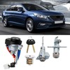 Full Door Lock Ignition Switch Cylinder, Replacement for Hyundai Sonata