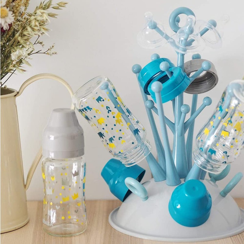 Beaba Bottle Tree Draining Rack Blue