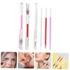 STOBOK 1 Set Refill Eyebrow Pencil Eyebrow Pen Tattoo Stencil
