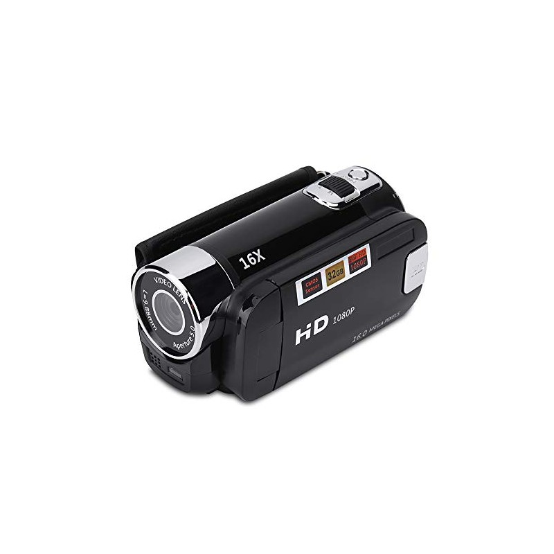 Goshyda Digital Camcorder Portable 2.7 Inch 270° Rotation 16X Digital