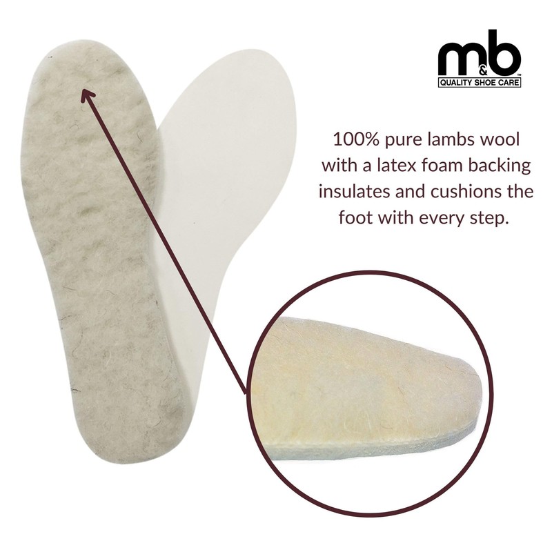Moneysworth & Best Replacement Sheepskin Insole, Women's Size 9