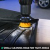 VIKING Drill Powered Carpet Cleaning Brushes for Car, Interior Cleaning