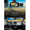 Dash Cam Front and Rear, Car Camera with 64GB Card,