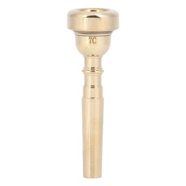 Metal Trumpet Mouthpiece, Trumpet Mouthpiece Langable Stylish Brass Professional Horn Musical Instrument Accessories (Gold 7C)