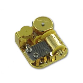 18-note wind up musical mechanism/musical movement for musical box or musical jewellery box - For Elise (L. V. Beethoven)