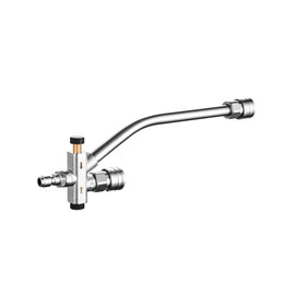 DANCINGBOAR Foam Cannon Dual Connector for Pressure Washers, Double Tip Attachment, 4000 PSI, 1/4'' Quick Connect, Ideal for Car, Motorcycle, Roof, and Driveway Cleaning