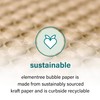 Elementree Paper Bubble Wrap Sheets for Packing, Moving, & Shipping