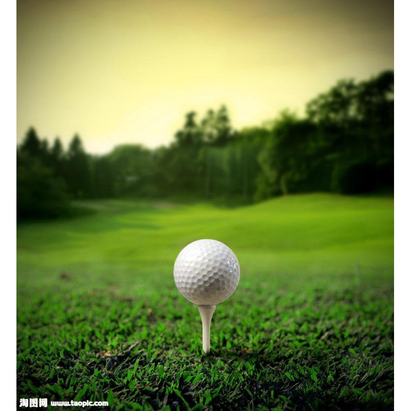 KOFULL 100 x White Wooden Golf Tee 70mm