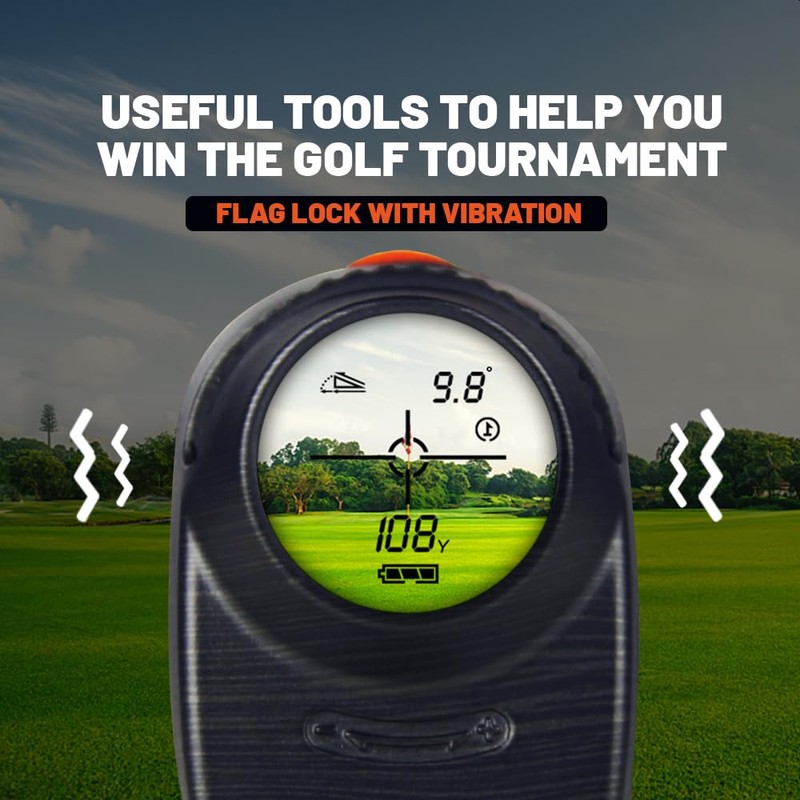 AOFAR Golf & Hunting Rangefinder GX-2S PRO Dual Mode Adjustable