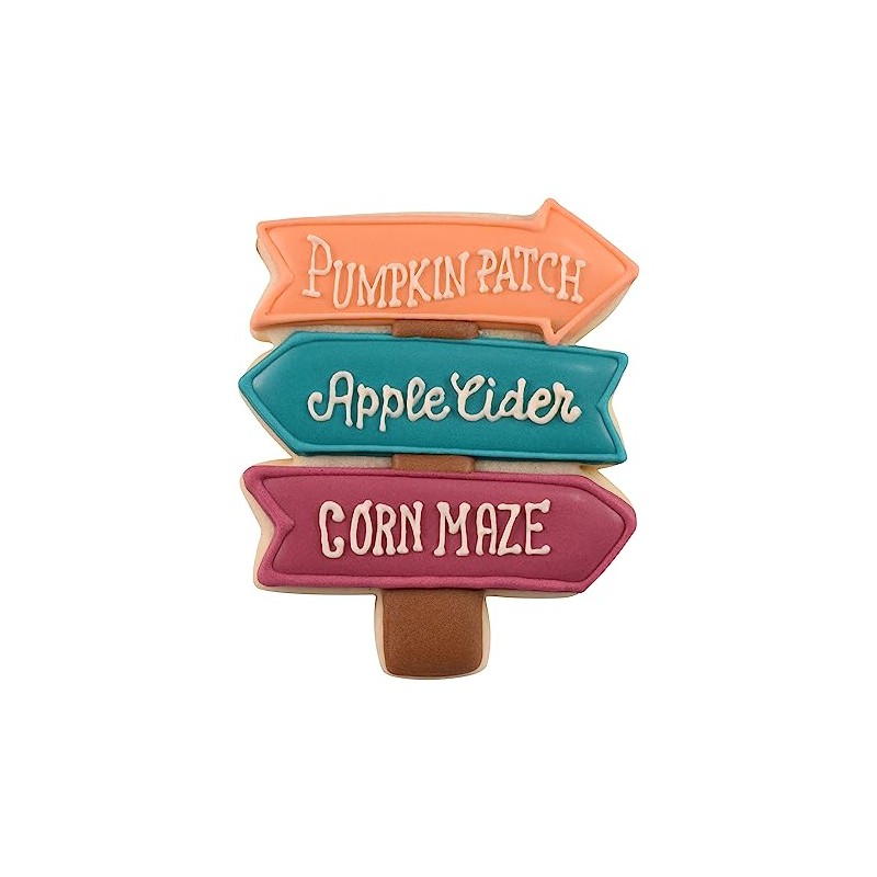 R&M Which Way Sign, Directional Sign, Camping Sign Cookie Cutter,