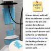 DICOFUN 40-Sheet Rainbow Peel and Stick Backsplash for Kitchen and
