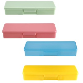 FUNNTY 4pcs Boxes Eyelash Storage Box Accessories for Tweezers Tweezer Storage Tweezer Case Holder PP Storage Box