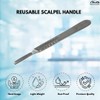 Multipurpose Scalpel Handle No 4 Graduated Stainless Steel Blade Holder