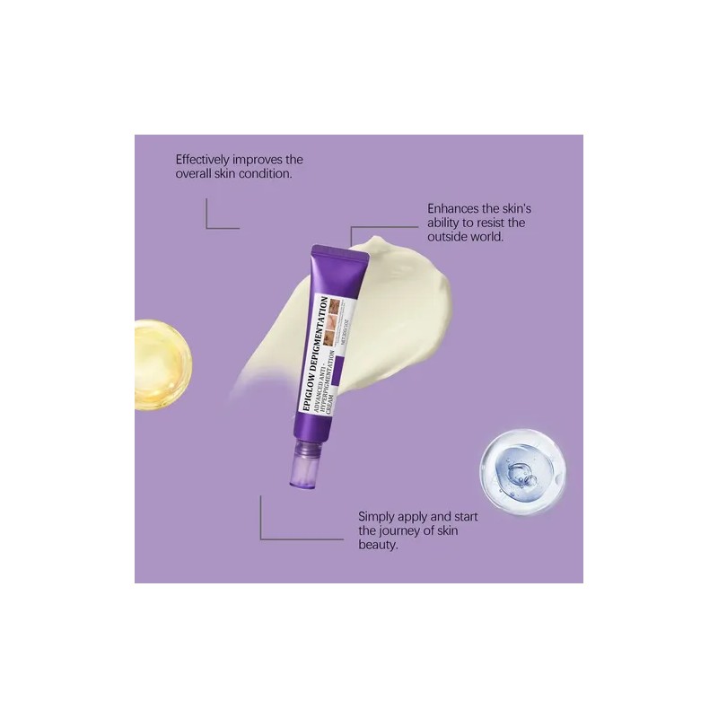 2pcs Crema Epiglow Melanex Advanced Anti-hiperpigmentación