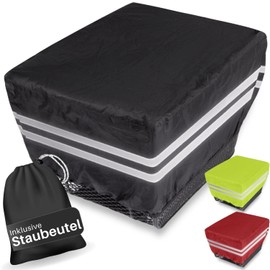 HiLo sports Rain Cover Bicycle Basket – [For All Rear Bicycle Baskets] – Waterproof Bicycle Basket Cover Rear – Cover Bicycle Basket with Reflectors